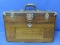 Vintage Wood Machinists Tool Box – H. Gerstner & Sons – Model 041C – Felt lined drawers(some felt lo