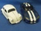 2 Diecast Model Cars – Dodge Viper 7” L   & Volkswagon Beetle 6” L
