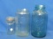 Vintage Glass Jars: Ball Perfect Mason , Coffee Jar, Bale Jar with rubber seal & Lid
