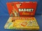 1962 Bas-ket Basketball Board Game & MB Concentration TV Game  - Both Partial