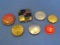 Lot of Vintage Rouge/Blush Tins – Largest is 2” x 1 3/4” - Condition varies – As shown