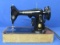 1957 Singer Sewing Machine in Case – Model 99K – Serial # is EM130410 – Works