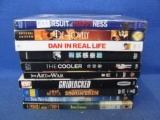 Lot of 10 DVD's – Dan in Real Life, The Cooler, The Art of War, Gridlocked, Two Weeks Notice, etc. -