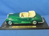1955 Mercedes-Benz 200S on Display Base – Maisto – Green 10” Long