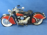 Guiloy Diecast 1948 Indian Chief 348 Motorcycle Model  1:6 Scale