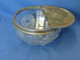 Flip! - This one is a Soda Fountain Fruit Bowl  for Bananas? (see hook inside) 4 3/4” Tx 8” DIA