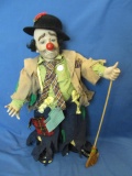 Clyde The Hobo Clown Doll, Dynasty Doll 20