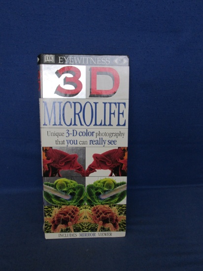 Interactive 3-D Book Of Microlife Mirror Viewer Included -