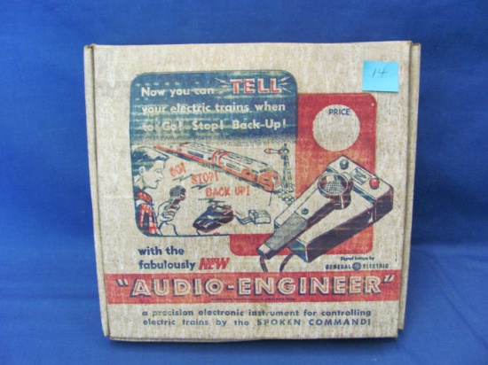 GE Toy Train Audio Engineer – Appears Complete – Not Tested – As Shown