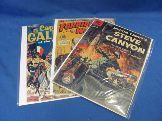 1950's Action Adventure Comic Books – All Bagged – As Shown