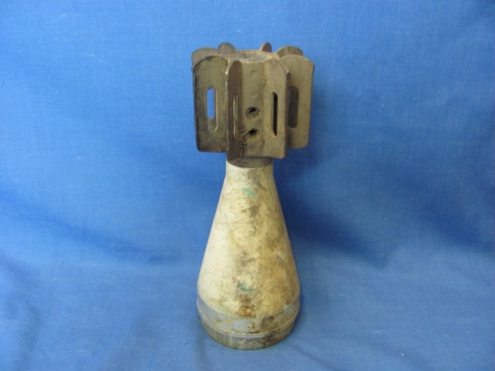 U.S. Military Metal Practice Bomb – WMZ 5 37 69-60 MM M2 – Missing Cover