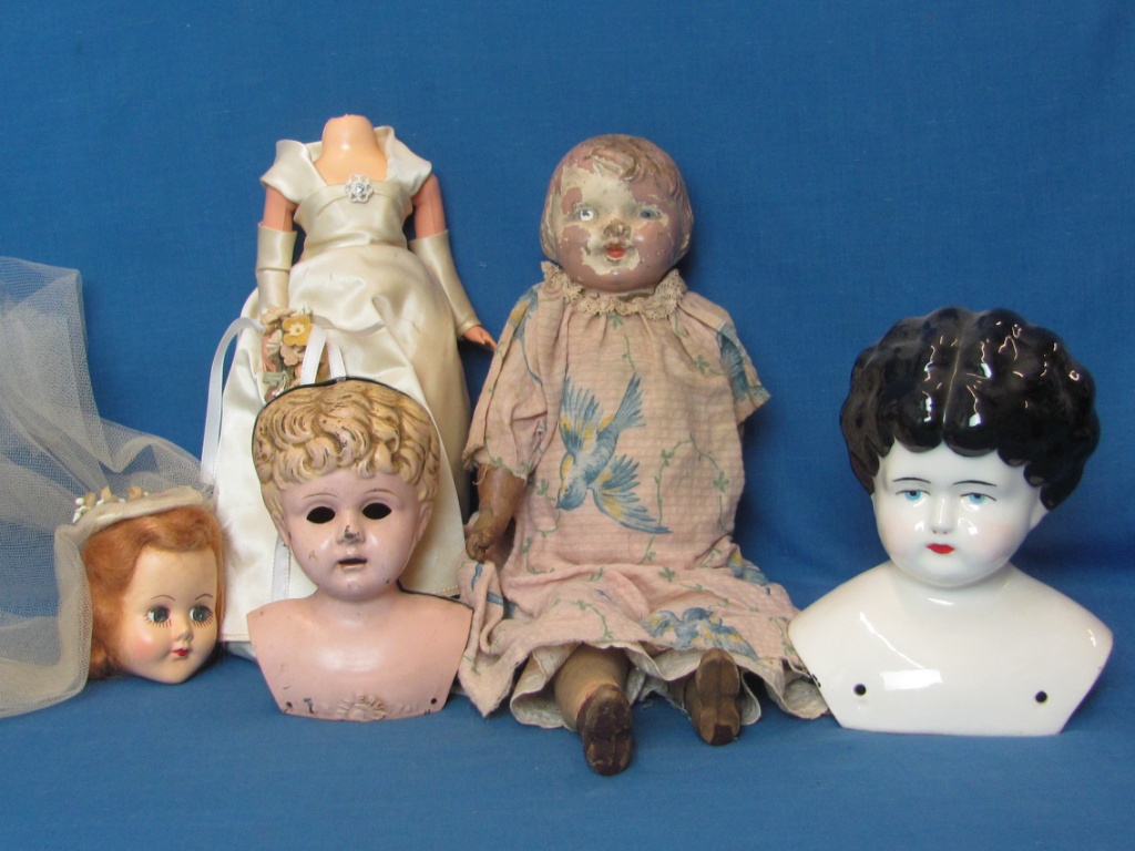 old doll parts