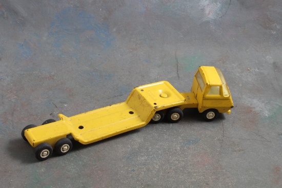 1970's TONKA LOWBOY Trailer Yellow #55310 Pressed Steel