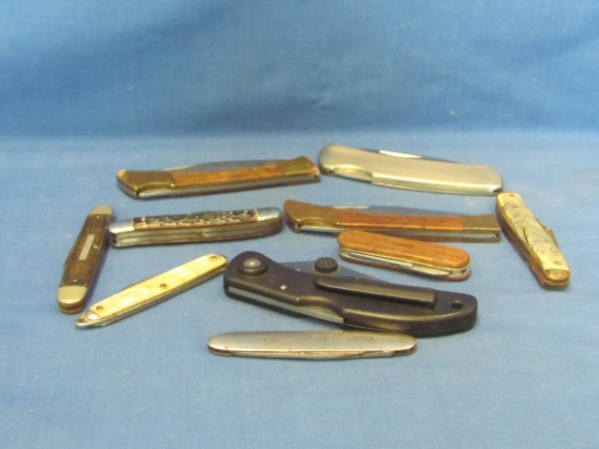 U.S. & International Pocket Knifes – One With Damage – As Shown