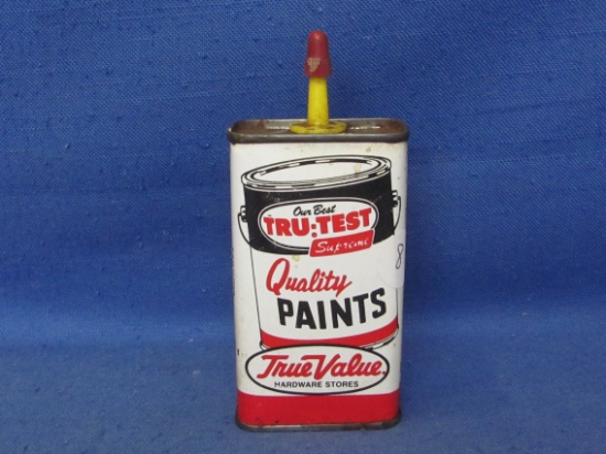 True Value Oil Can – 4 oz – Some Contents – As Shown