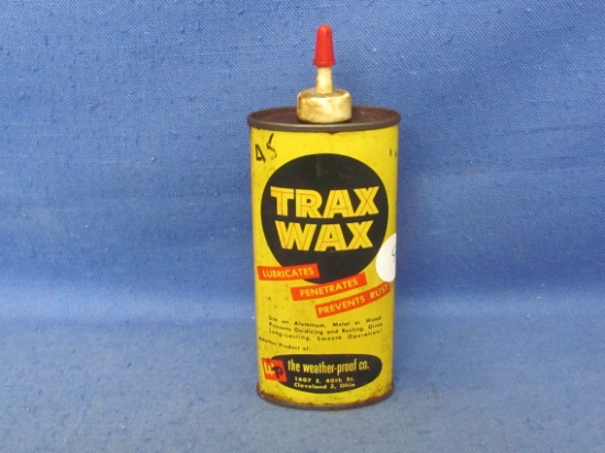 Trax Wax Can – 4 oz – As Shown