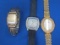 3 Wristwatches (Not Running) 1 Vintage Wind-up Elgin – 2 Fancy Women's