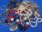 Mixed Lot of Costume Jewelry – Necklaces – Pins – Earrings – Bolo Tie & more