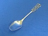 David-Andersen .830 Silver Demitasses Spoon – Made in Norway – 4 1/8” long – 9.9 grams