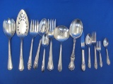 Lot of Silverplate Serving Pieces & Misc. Cake Server – Spoons – Forks & more