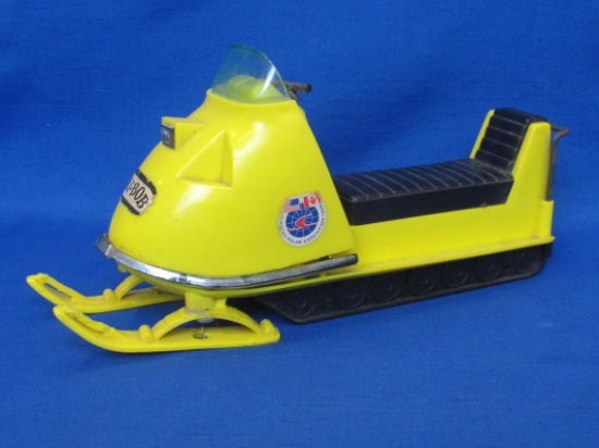 Vintage Ski-Bob Toy by Processed Plastic Co. of Aurora, Illinois – 10 1/2” long