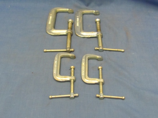 C Clamps (4) – 2” & 3” - As Shown
