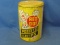 Red Dot Potato Chips Tin – 11 1/2” T – 7 1/2” D – Some Denting – As Shown