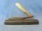 Engstrom Etched Arrow Straight Razor – Sweden – Box Not Original – As Shown