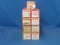 QRS Piano Rolls (9) – Original Boxes – Not Tested – 2 Rolls With Tears