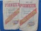 Pioneer Seed Corn Cloth Bags (2) – 15” x 30” - As Shown