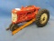 Metal Toy Tractor – Rubber Wheels – Missing Loader – 6 1/2” L – As Shown