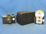 Cameras – Ansoc – Box Camera & Brownie Starflash – Not Tested – As Shown