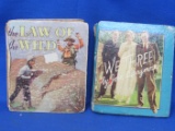 2 1934 Saalfield Publishing Books – Movie Related: The Law of the Wild & We 3 by John Barrymore