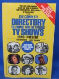 The Complete Directory To Prime Time Network TV Shows 1946- Present (1988 4th printing)
