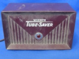 Wuerth Tube-Saver Model 200 – 1957  – AC/DC 117 Volt – Plastic Table-top Model 3 1/4” T x 5” W  X 2