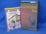 Old Radio Programs on Cassette: Suspense (2), & 12 Tape Mystery Album (sealed)