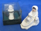 Department 56 Snowbabies “Take the First Step”  & Arctic Kids Figurine