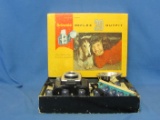 Kodak Brownie Reflex 20 Outfit Camera In Original Box – Not Tested – As Shown