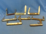 Pocket Knifes – Camillus & Others - Some Damaged – As Shown