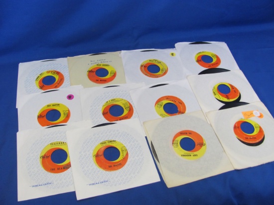 12 The Beatles 45 RPM Records – Each in a jacket