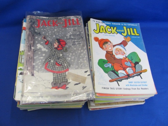 50 Vintage Jack & Jill Magazines