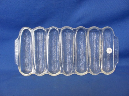 Wagner Ware Glass Corn Bread Mold – 6” x 12 7/8” - No Chips/Cracks – As Shown