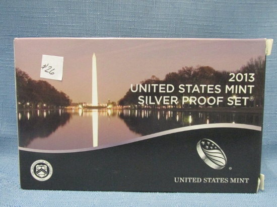 2013 US Mint Silver Proof Set (14 coins)