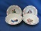 1995 Kellogg's Cereal Plastic Bowls (4) – 6 3/8” D – As Shown