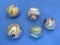 5 Limited Run “Reno Gold” Glass Marbles from JABO – Made in the USA