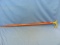 3 Piece Wood Cane With Brass Handle – Some Sort Of Bird – 34 1/4” L