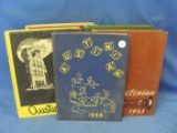 1949-1953 High School Yearbooks – Austin MN – Musty Smell - As Shown