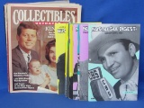 5 Issues of “Collectibles Illustrated” from the 1980s & 12 Issues of “Nostalgia Digest” from the 200