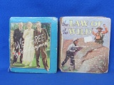 1935 Books “We Three” by John Barrymore (with photos) & “The Law of the Wild” w Rex, the Wild Horse
