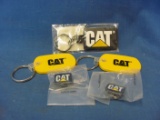 Caterpillar CAT Key Chains & Lapel Pins – As Shown